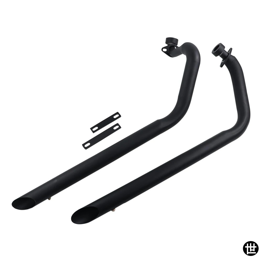 バイク用デュアルエキゾーストフルシステムサイレンサースラッシュ