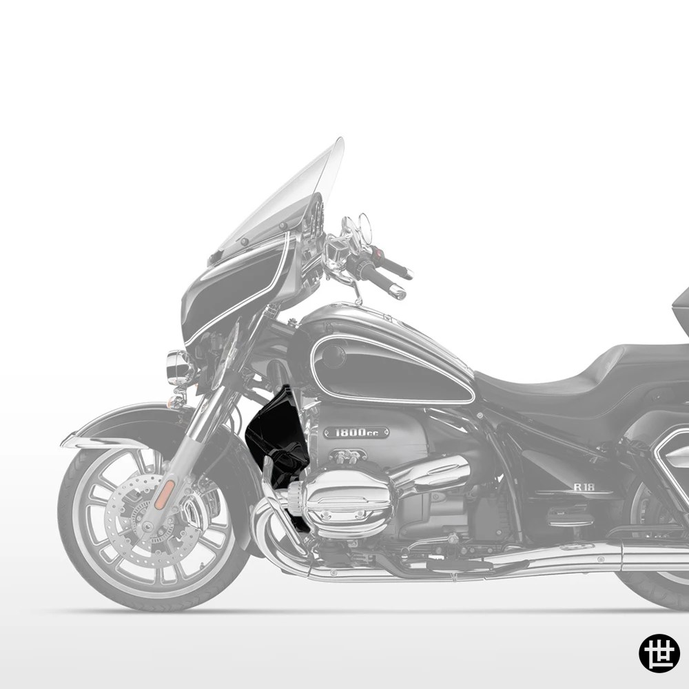 バイク用フットプロテクター ウィンドディフレクター OME レッグ