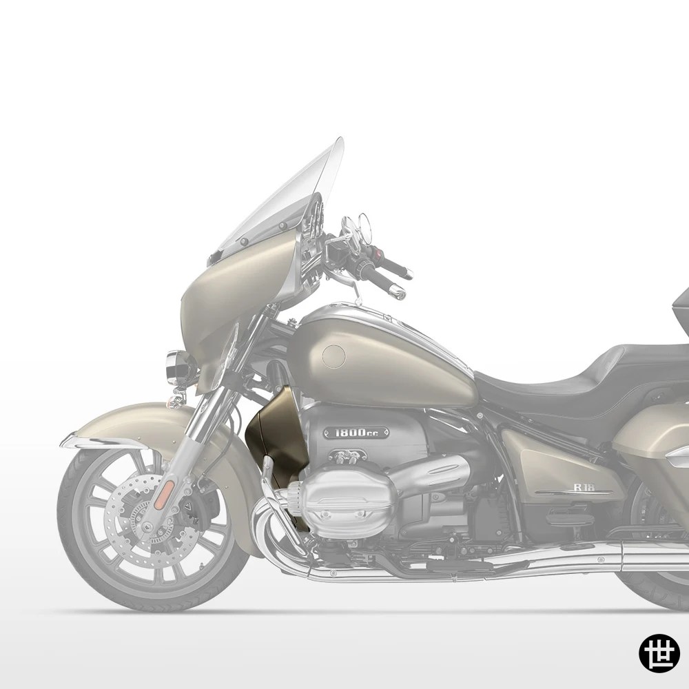 バイク用フットプロテクター ウィンドディフレクター OME レッグ