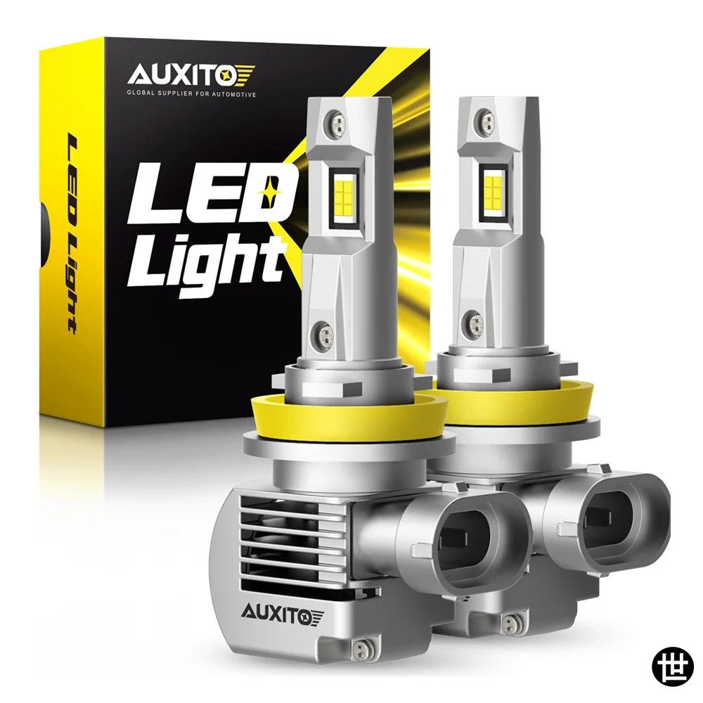 AUXITO Q16 LEDヘッドライト 2個セット AUXITO Q16 CANバス H8 H11 LED電球 20000LM 100W 高出力LED車用ヘッド