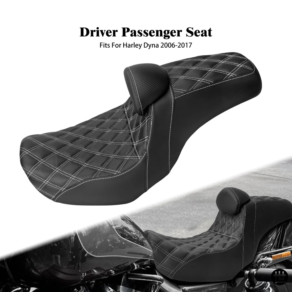 バイク用ツーアップシート 付き 運転席助手席サドルクッション付き