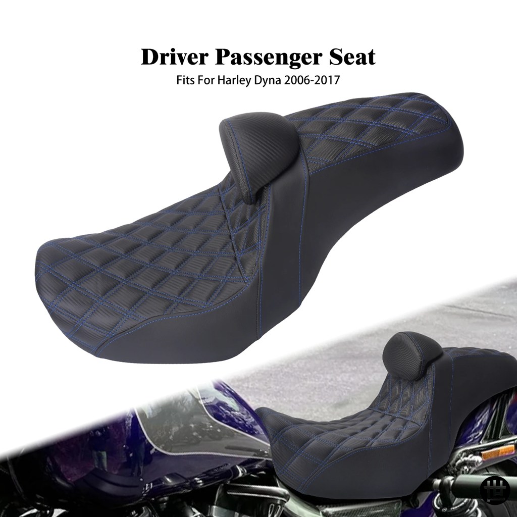 バイク用ツーアップシート 付き 運転席助手席サドルクッション付き 