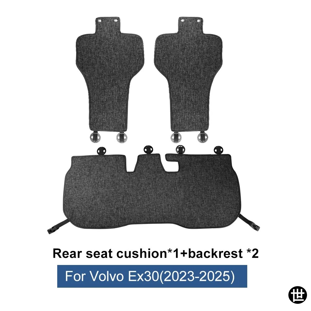 ボルボ EX30 2023 2024 2025 用カーシートクッションマット 通気性