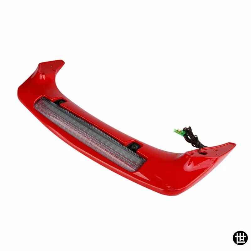 バイク ABS トランクスポイラー LED レッド リアブレーキライト ランプ ホンダ ゴールドウイング GL1800 2001-2011-17 09用