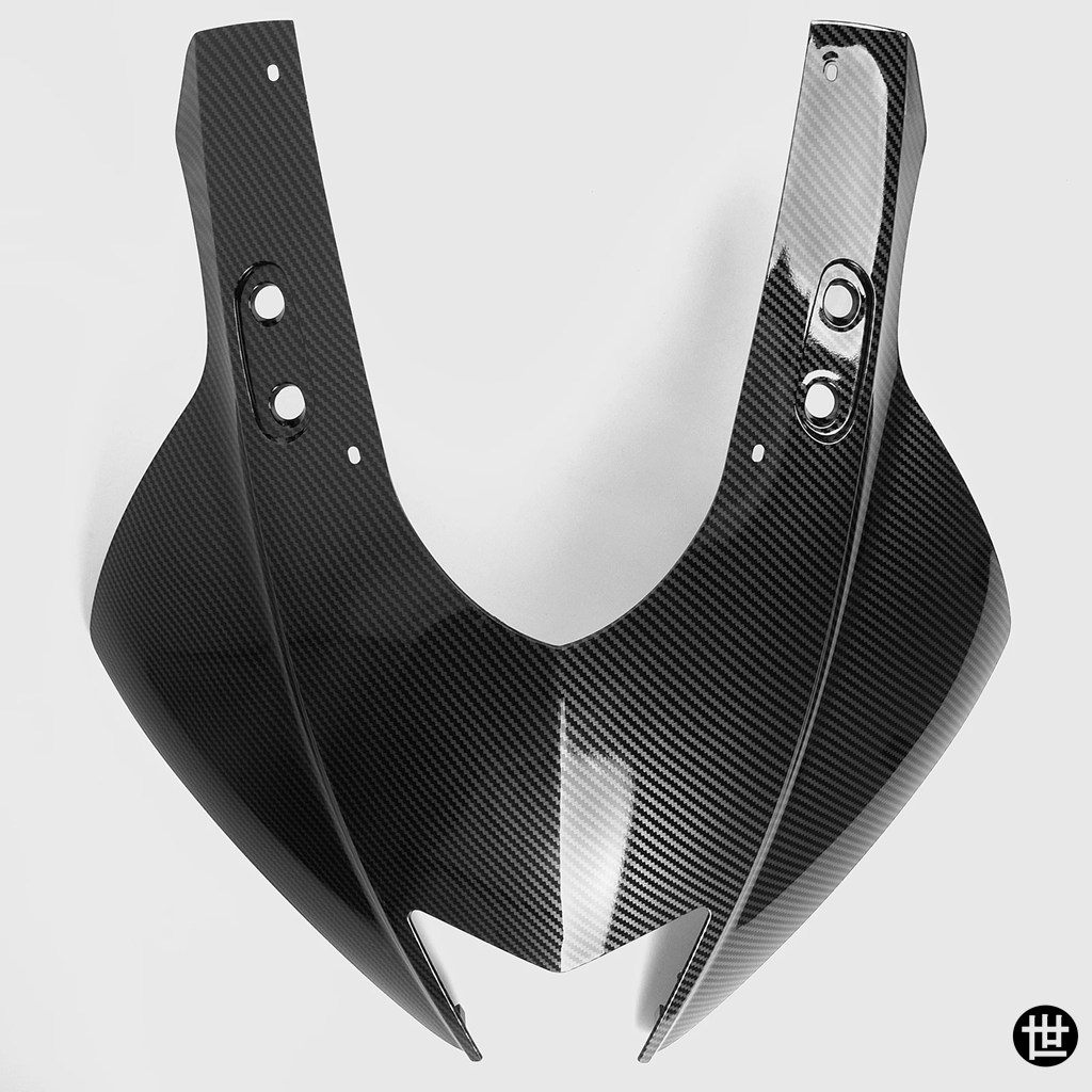 ヤマハ YZF R3 R25 2019-2024 用 フロントノーズアッパーカウルフェア