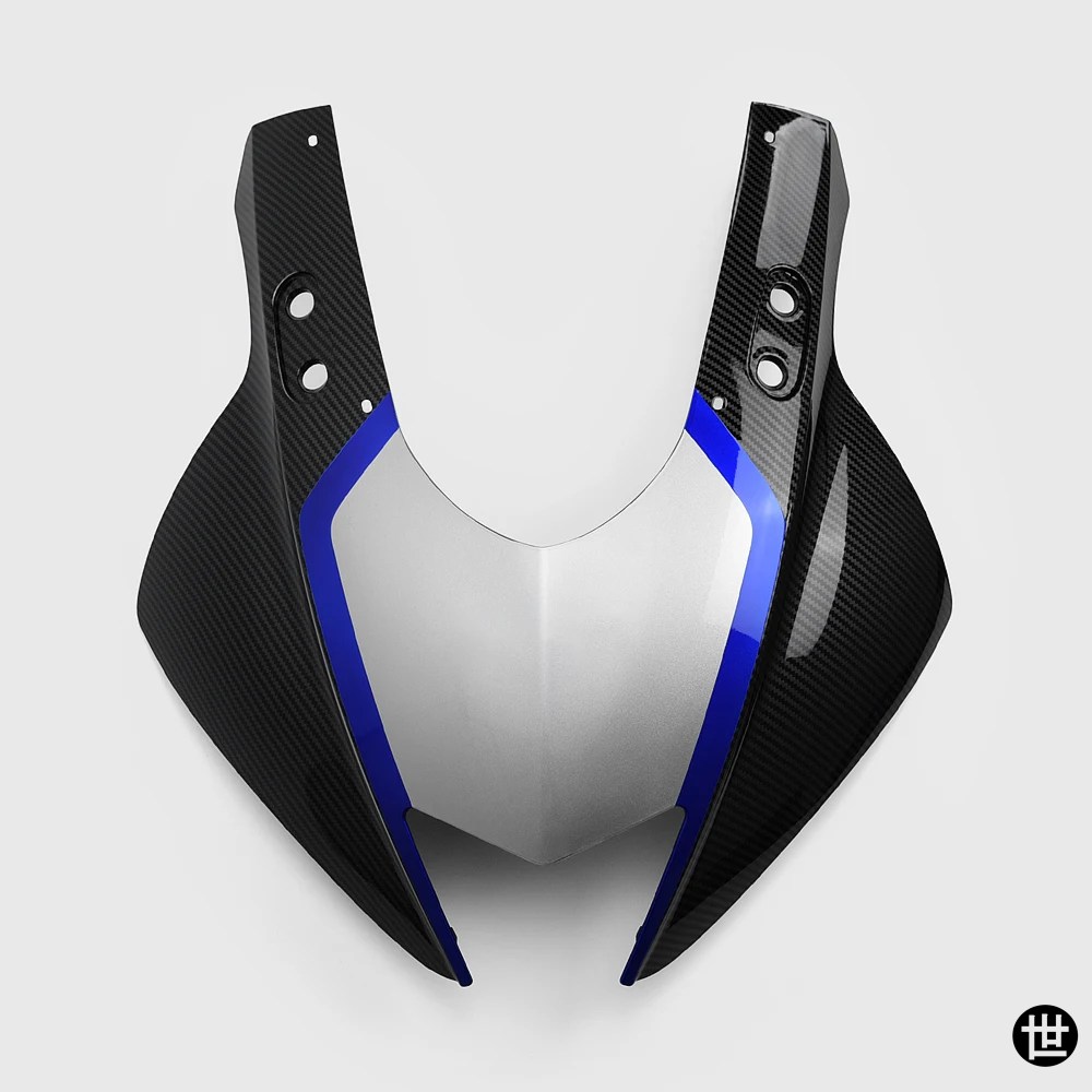 ヤマハ YZF R3 R25 2019-2024 用 フロントノーズアッパーカウルフェア