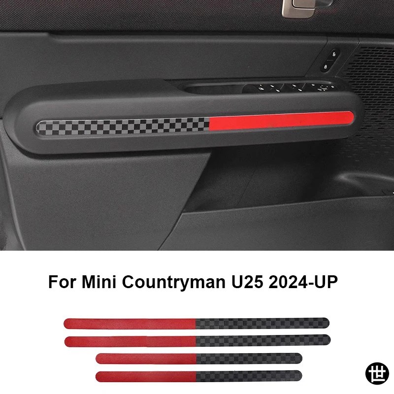 MINI COUNTRYMAN U25 2024 2025用 車内ドアパネルトリムストリップ装飾