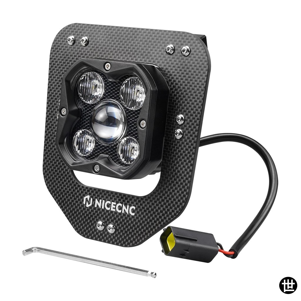 2025 2024 ハスクバーナ FE 501 FE 450 350 250 TE 300 TE 250 150 バイク用 LED ランプ 3500 ルーメン ヘッドライトキット 調整可能