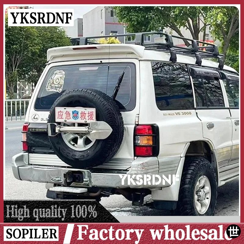 三菱 パジェロ V33 スポイラー 2001-2005 ABS 車 テール ウィング