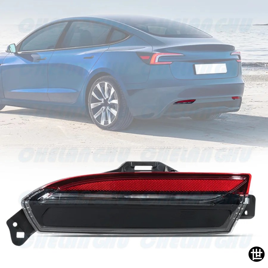 テスラ モデル3 2024 2025用 カーアクセサリー LEDリアバンパーライト