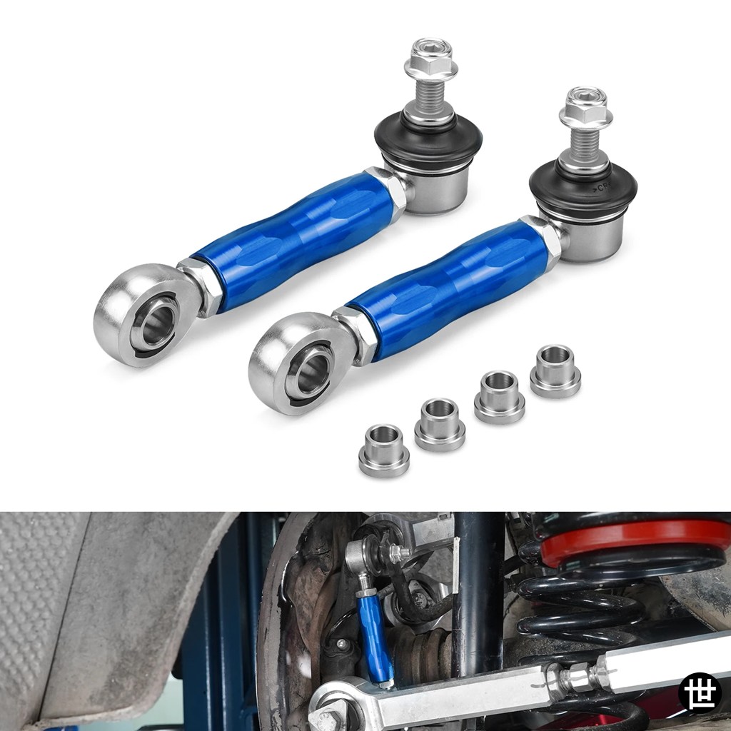 BEVINSEE 調整可能リアスタビライザーエンドリンク BMW E90 E92 E87