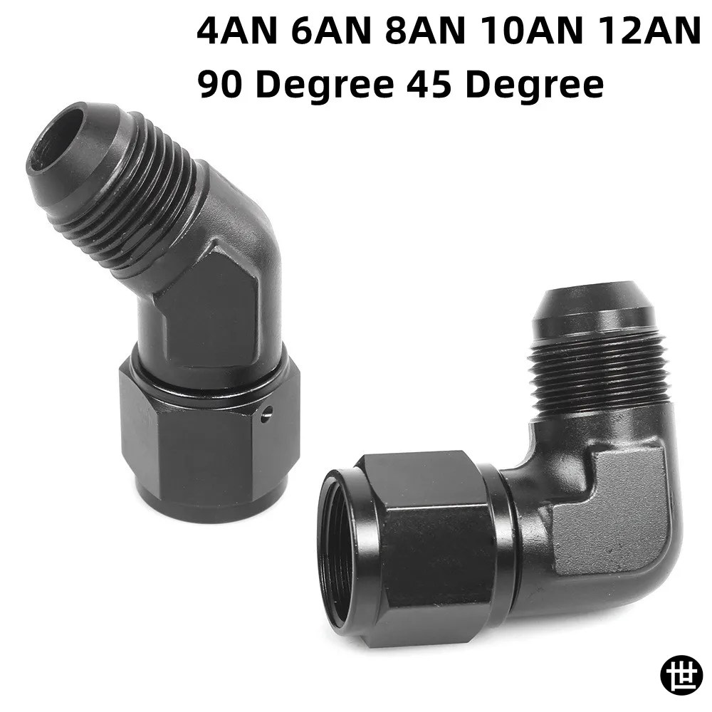 4AN 6AN 8AN 10AN 12AN フレア 90度 45度 フィッティング メス/オス