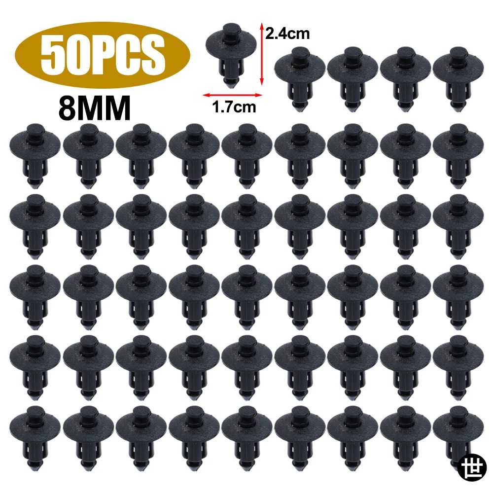 8MM/6MM プラスチックリベット ファスナー ネジ 車 フェンダー