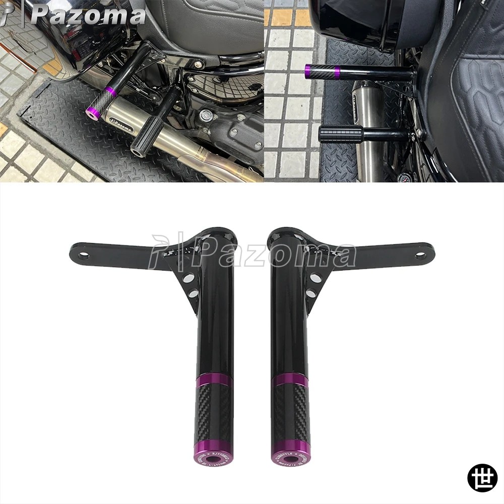 FXLRST クラッシュバーフレームプロテクターバンパー バイクリアサドルバッグガード ハーレー ソフテイル ローライダー ST 117 FXLRST 2022 2_1