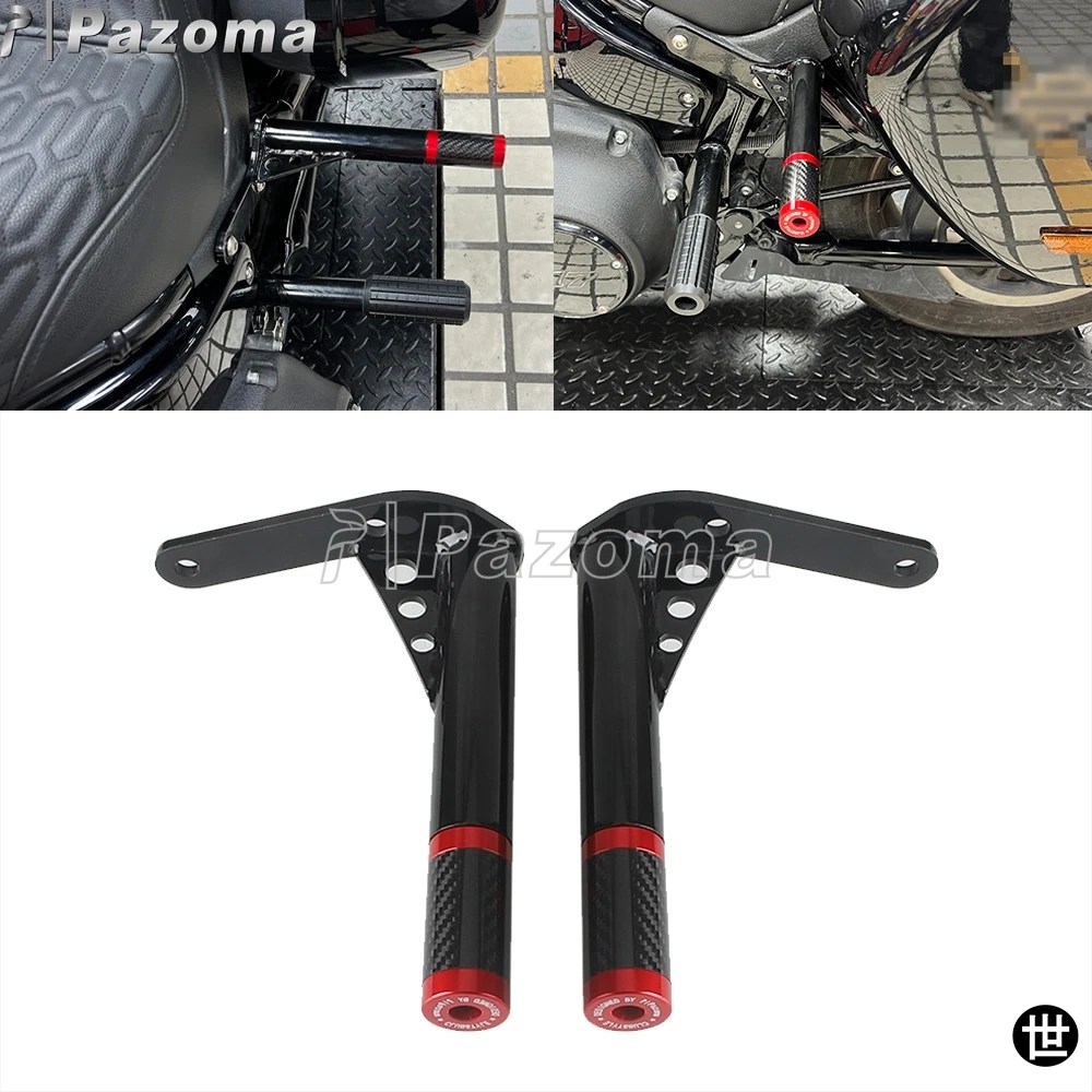 FXLRST クラッシュバーフレームプロテクターバンパー バイクリアサドルバッグガード ハーレー ソフテイル ローライダー ST 117 FXLRST 2022 2_3