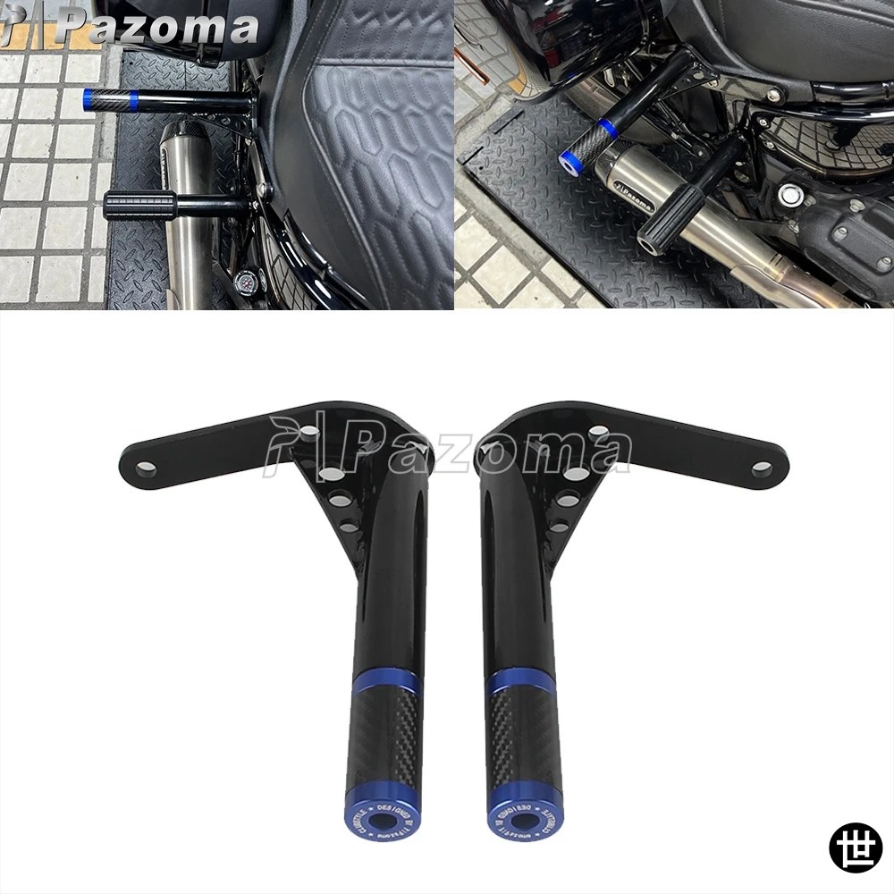 FXLRST クラッシュバーフレームプロテクターバンパー バイクリアサドルバッグガード ハーレー ソフテイル ローライダー ST 117 FXLRST 2022 2_4