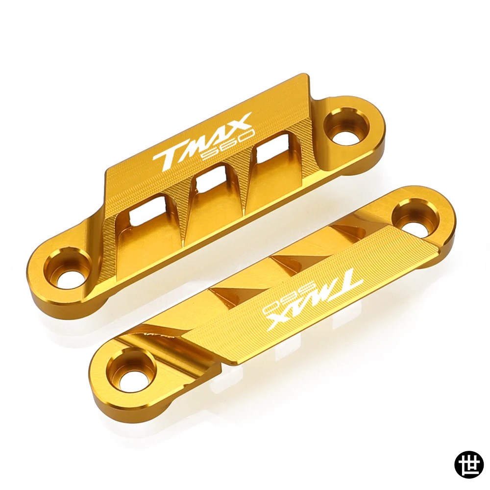バイク TMAX 560 フロントアクスル 銅プレート 装飾カバー ヤマハ T
