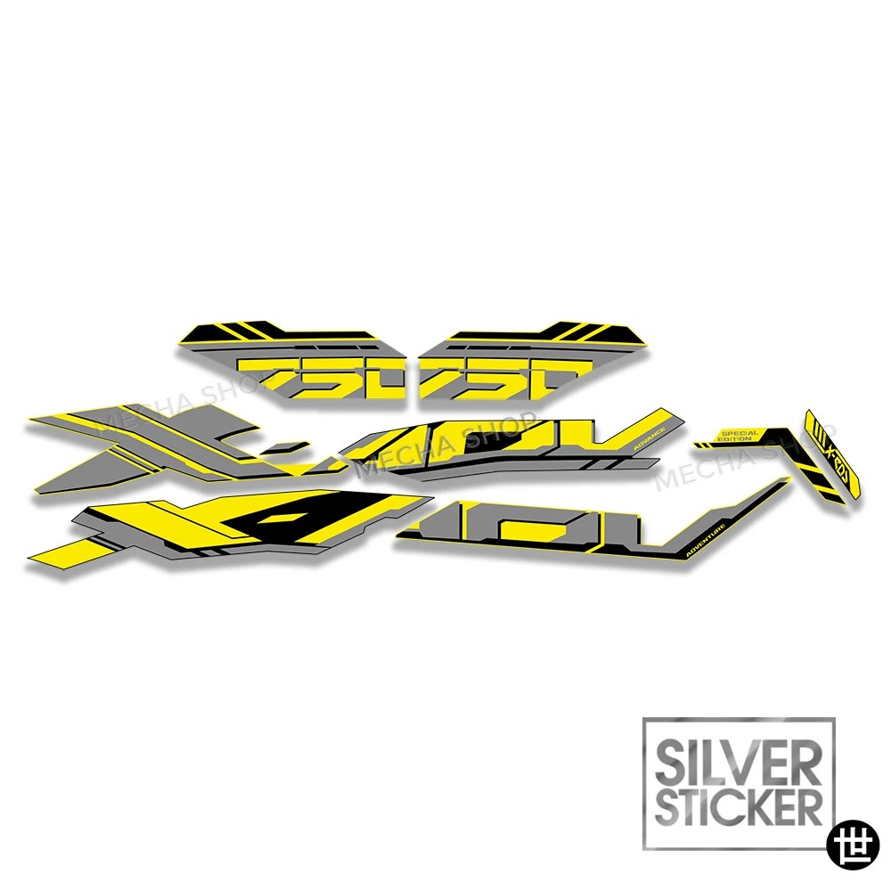 X-ADV 750 2025 傷防止ステッカー ステッカー フェアリングステッカー