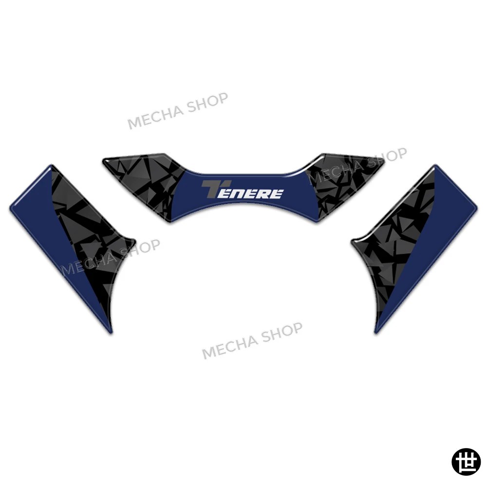 テネレ700用3Dステッカー TENERE700 RALLY ICON BLUE 2025 バイク