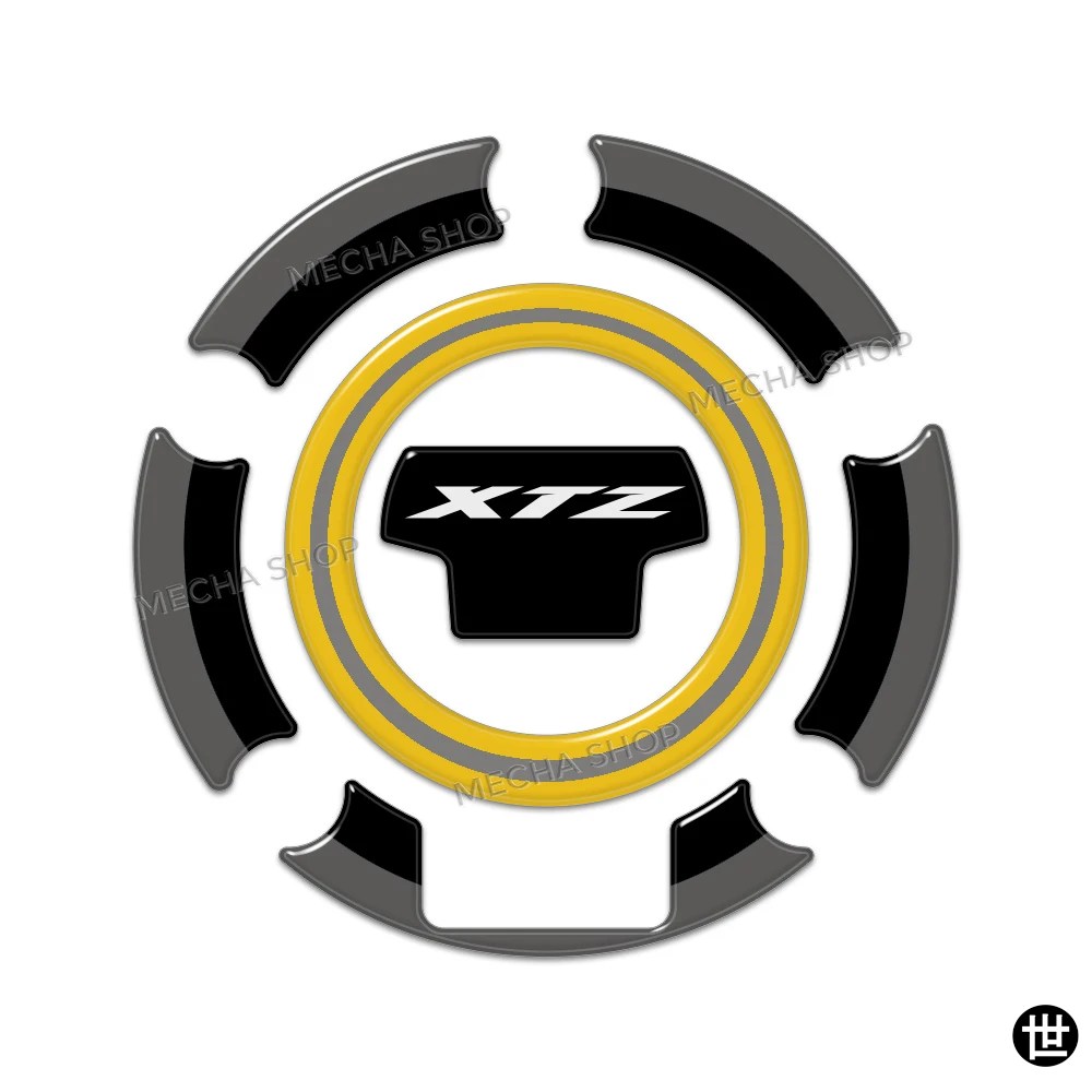 テネレ700用3Dステッカー TENERE700 RALLY ICON BLUE 2025 バイク