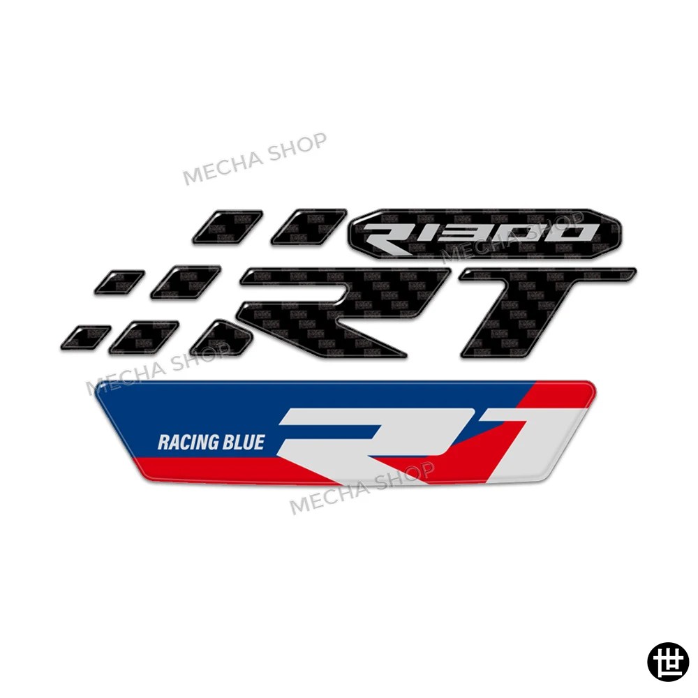 R1300RT 2025年式 バイク用フェアリング フロント下 3Dステッカー R