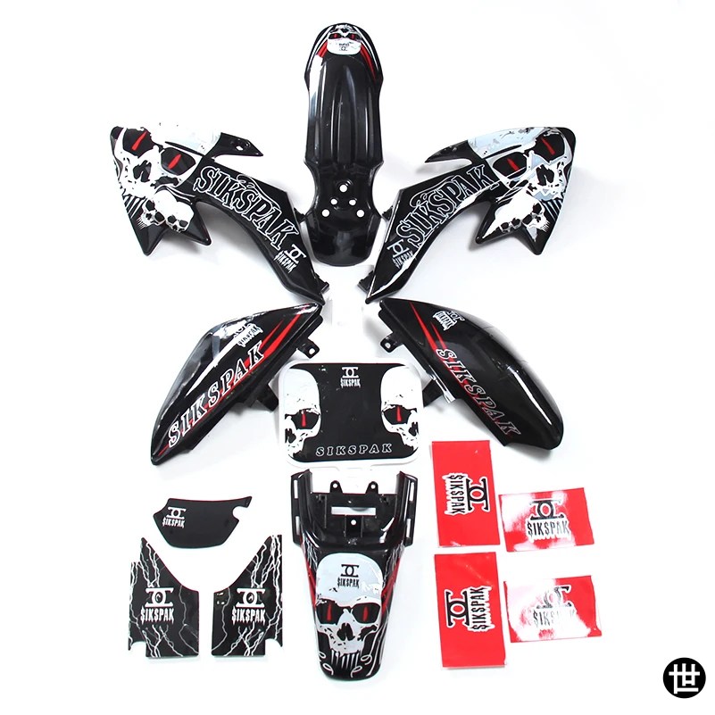 XR50 CRF50 プラスチックキット + 3M グラフィック デカール