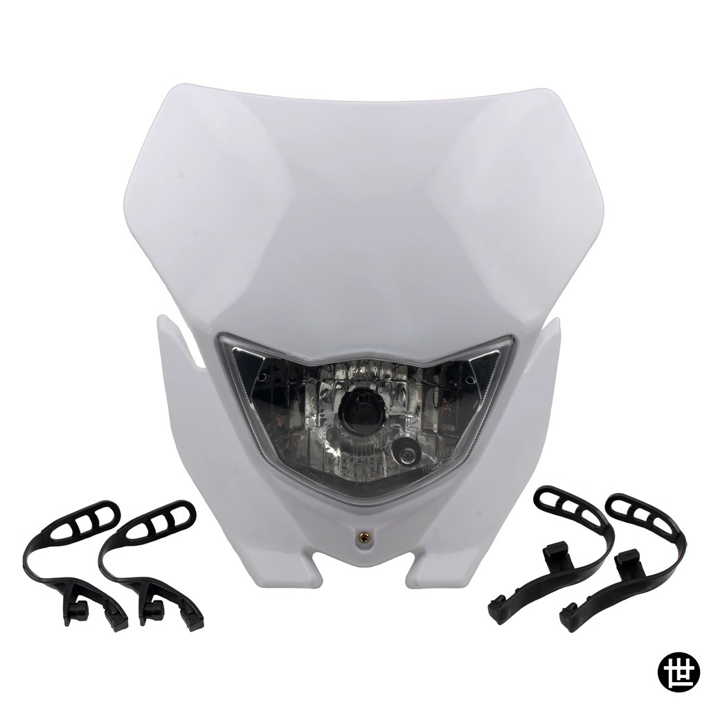 カワサキ KLX 230 250 150 110R 230R バイクハロゲンヘッドライト