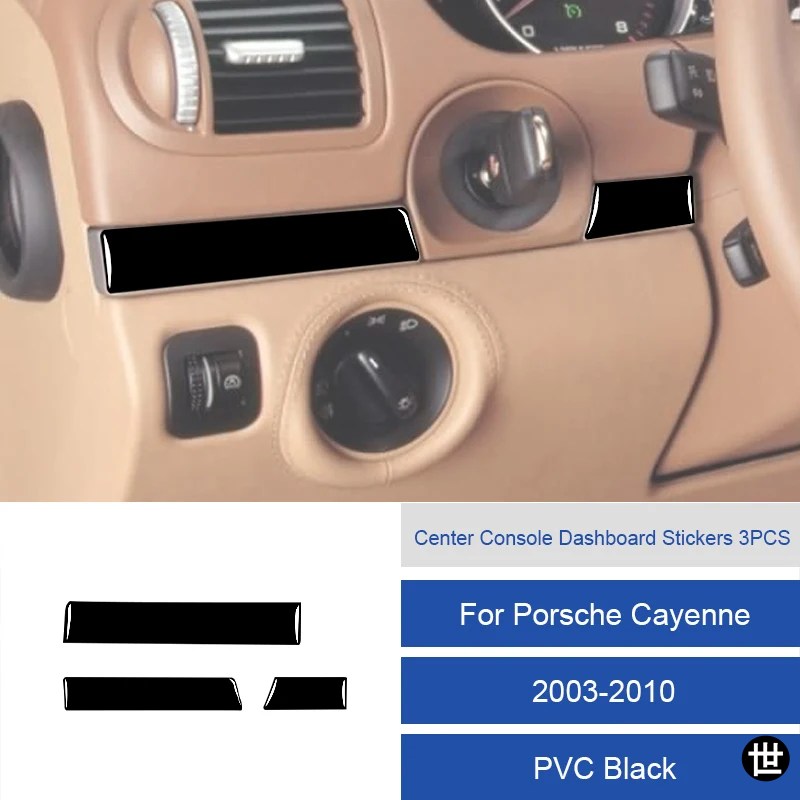 ポルシェ カイエン 37895 用 LHD カーボン/PVC ソフトセンター