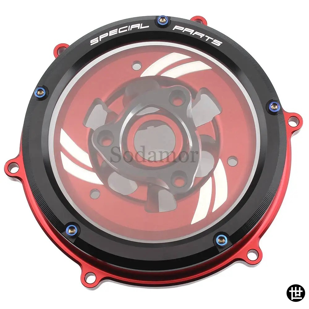 ドゥカティ　ムルチストラーダV4のクラッチカバー DUCATI V4モデル（パニガーレ、ストリートファイター、ディアベル