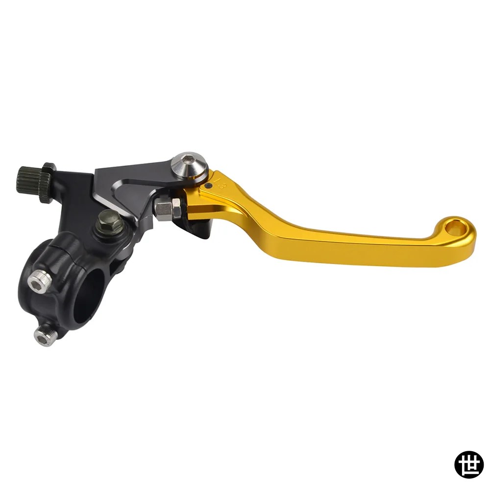 ブランド登録なし - カワサキ KLX250 1979-1980 ショートブレーキクラッチレバーキット KX 60 80 125 250 400 450 KE KD KDX 80 100M 125 175 200 250 420