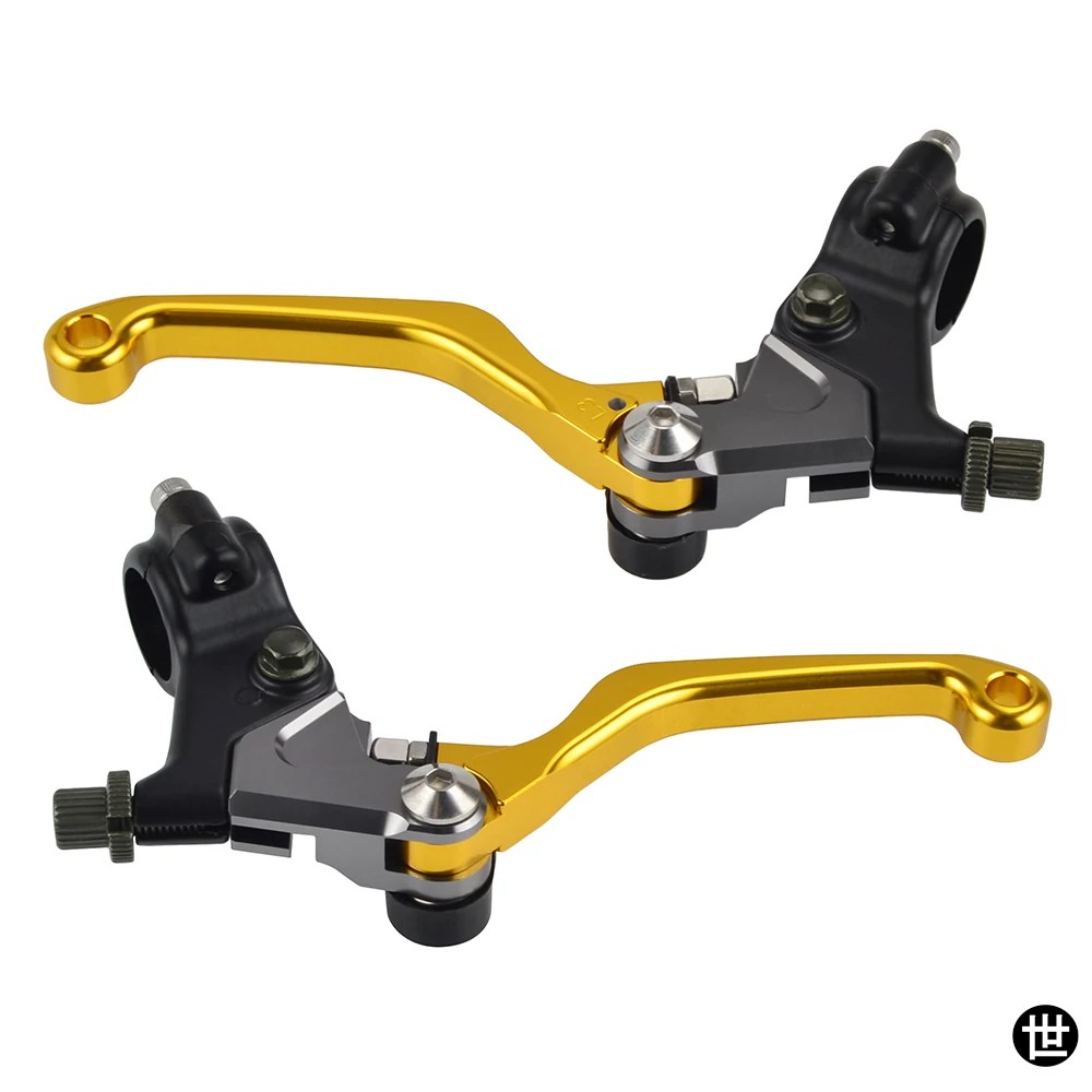 ブランド登録なし - カワサキ KLX250 1979-1980 ショートブレーキクラッチレバーキット KX 60 80 125 250 400 450 KE KD KDX 80 100M 125 175 200 250 420