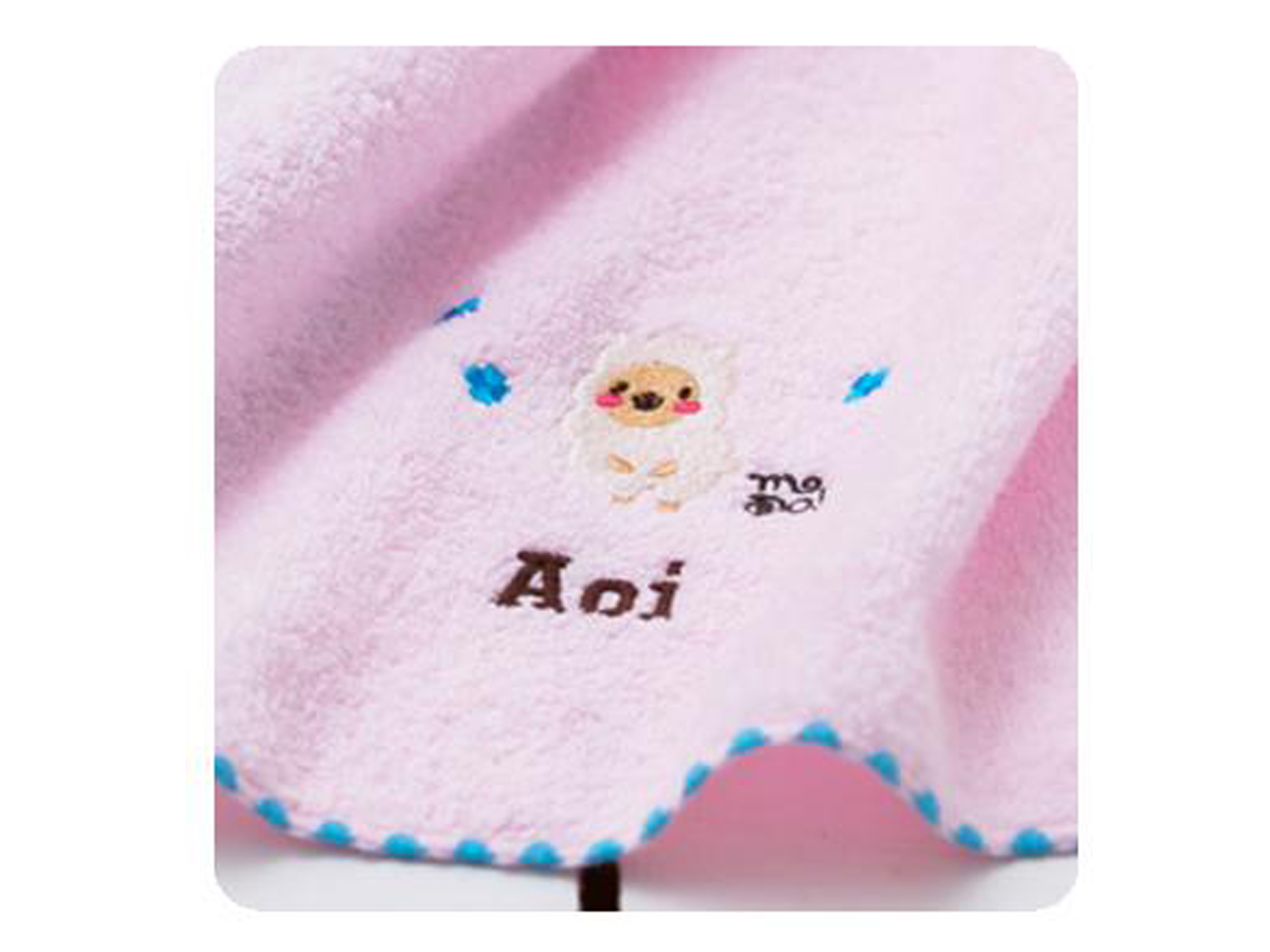 SALE!!【ベビーポンチョ、マント】出産祝い ベビーポンチョ マント 日本製　おくるみタオルポンチョ 湯あがりバスタオル よだれかけ2枚（うさぎ・ひつじ）女の子 大阪泉州