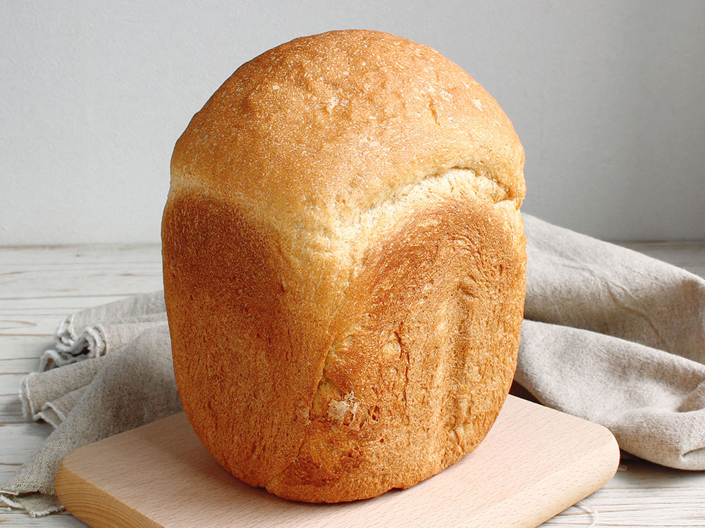 ホームベーカリーで作るライ麦入り食パン