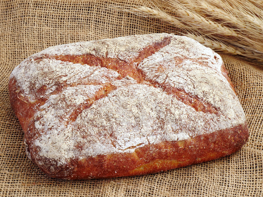 もっちり食感と豊かな風味。石臼挽もち小麦紅を使ったパン・ド・ロデヴ