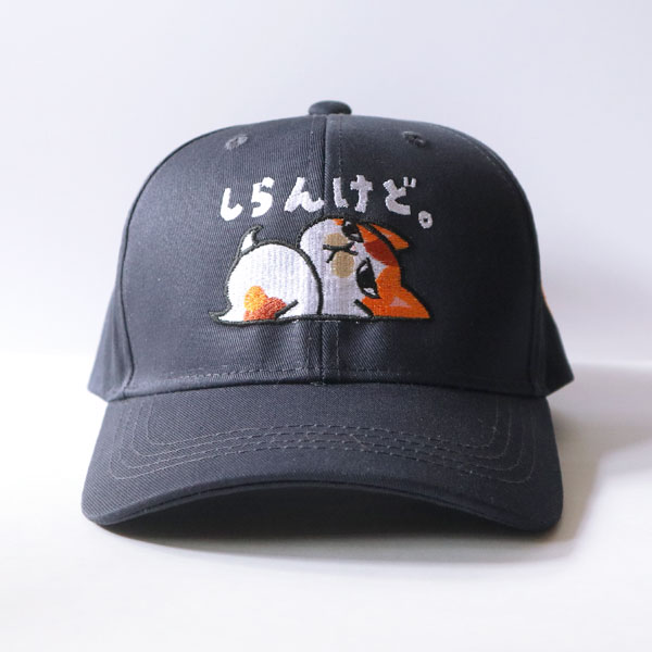 yukiemon　ねこぼー刺繍キャップ　濃いベージュ yukiemon ねこぼー刺繍キャップ 濃いベージュ - メルカリ