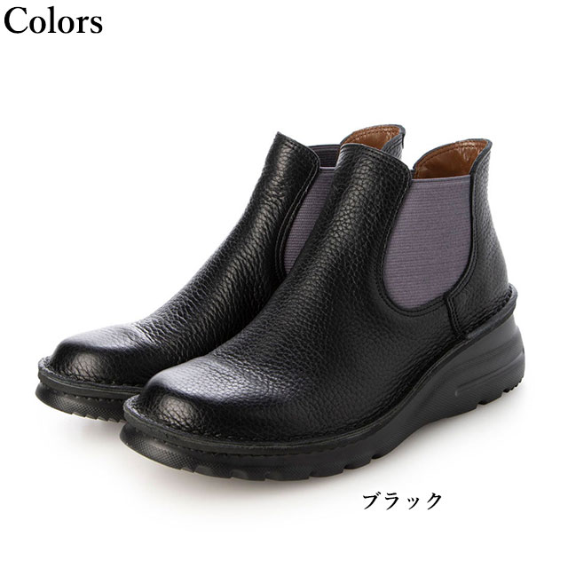 ミラスポーツ Milla sports 本革 ブーツ EF209 4E 軽量 楽ちん ASW