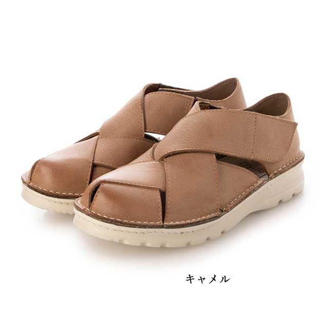 ミラスポーツ 靴 日本製 本革 サンダル EF7318 4E ASW（Air Sense Walk