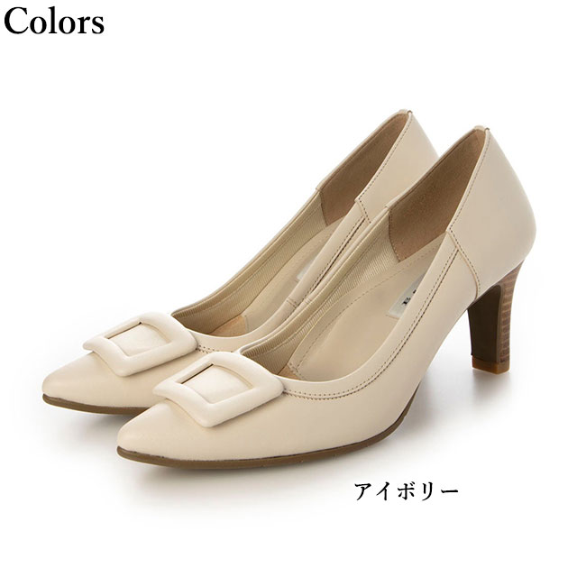 エスプレッソ 靴 日本製 本革 パンプスFG8513 Espresso 3E