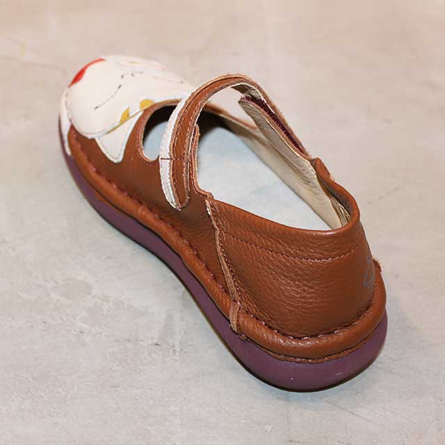 Estacion（エスタシオン） 【25AW新作】 本革 靴 TGXE643 ねこモチーフ