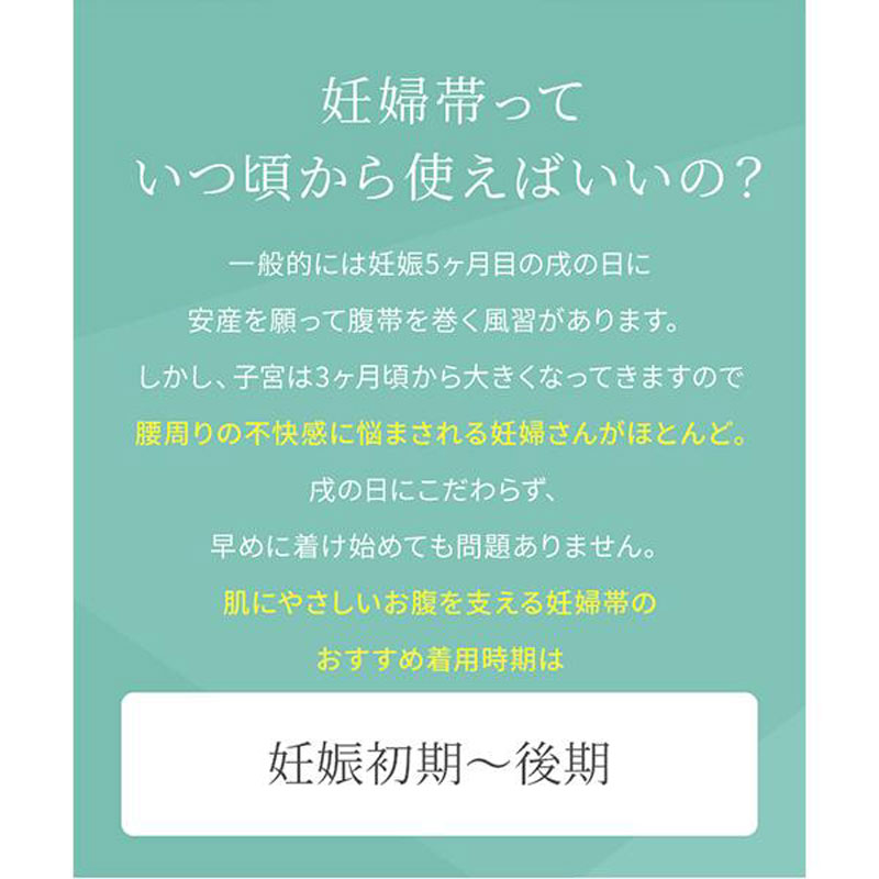 送料無料 犬印 妊婦帯 HB8431 肌にやさしい お腹を支える パンツ妊婦帯 産前 ガードルタイプ 犬印本舗 マタニティ 妊婦｜mammam｜13