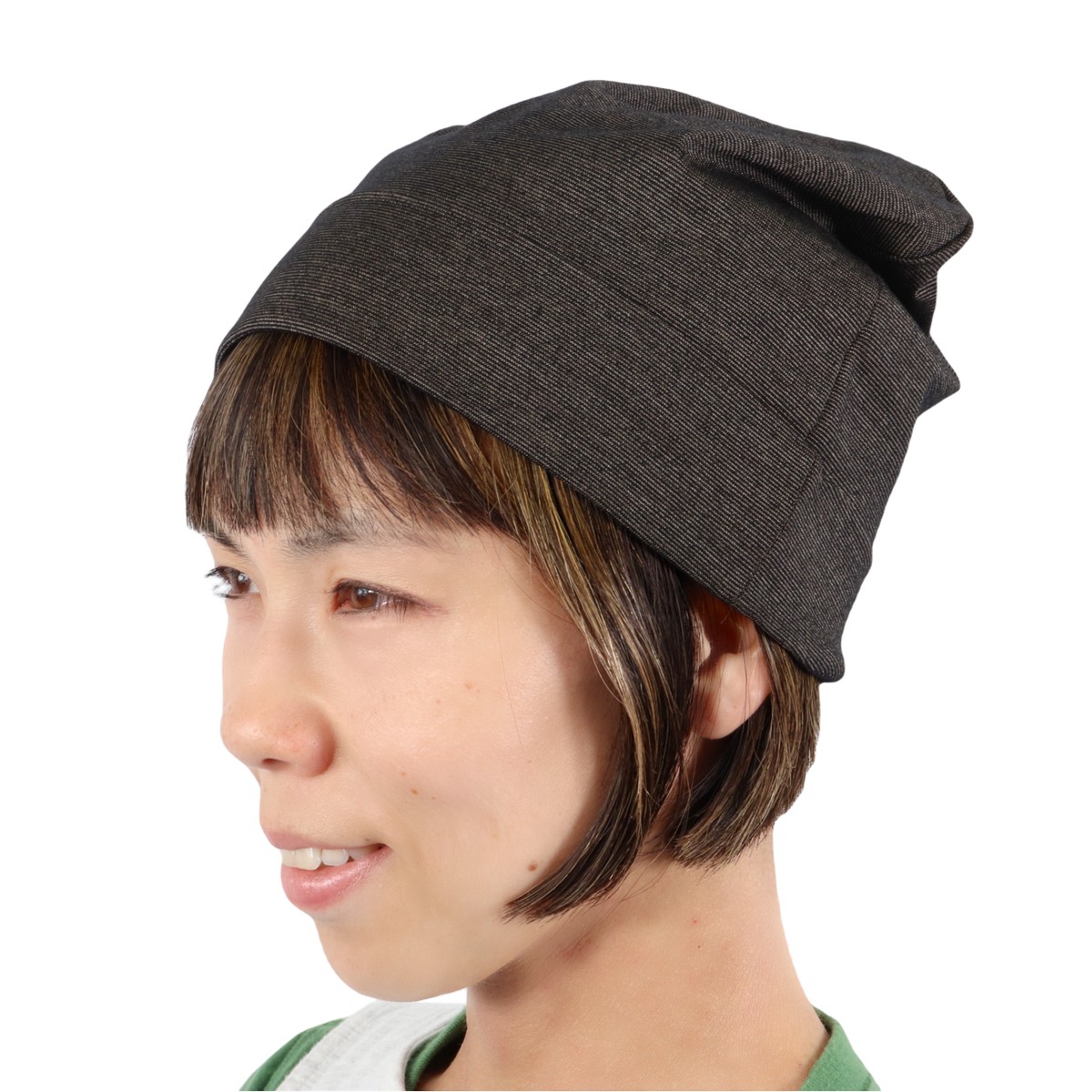 電磁波防止 電磁波対策 電磁波シールドビーニー 帽子 ＊男女兼用