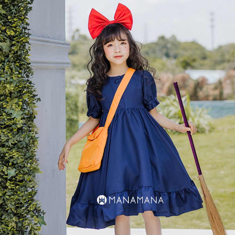 魔女の宅急便　キキ　コスチューム　女の子　120 130 ㎝ Amazon.co.jp: 魔女の宅急便 キキ コスプレ ハロウィン 子供用