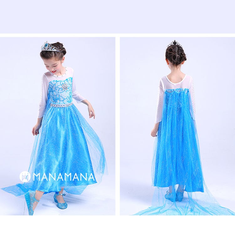【新品】ディズニーリゾート公式　アナと雪の女王　エルサ　コスチューム　140cm Disney（ディズニー） ディズニーストア アナと雪の女王 エルサ