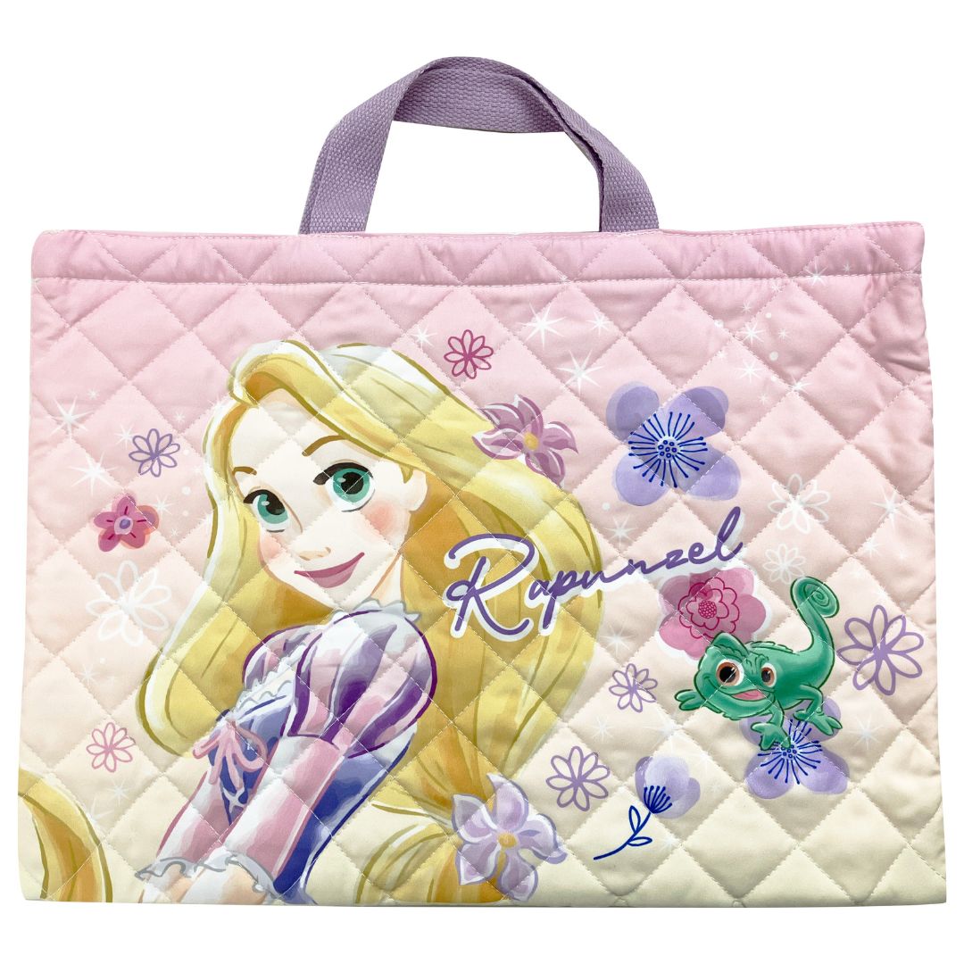 ご確認　ラプンツェル　シンデレラ　プリンセス　巾着　バッグ ラプンツェル レッスンバッグ 持ち手付き 巾着 2点 セット