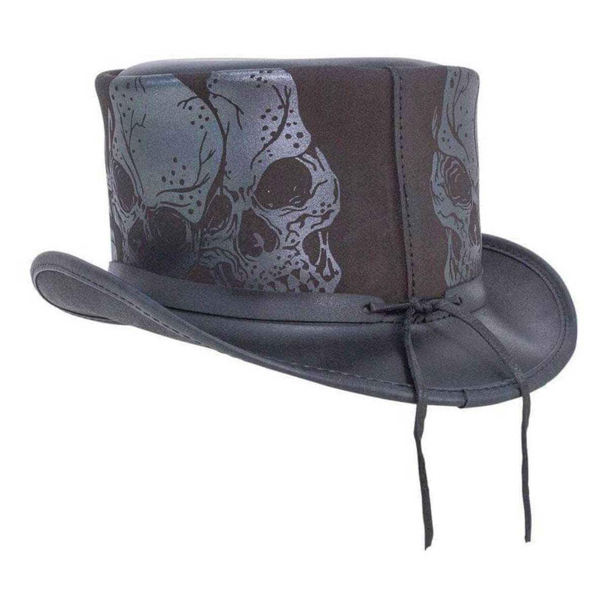 Head'n Home Hats（American Hat Makers）/ Silver Skull-Top Hat