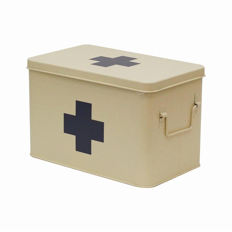 救急箱 薬箱 くすり箱 くすり ケース おしゃれ 救急ボックス かわいい 収納 小物入れ 大容量 収納ボックス ファーストエイドボックス メディスンボックス L