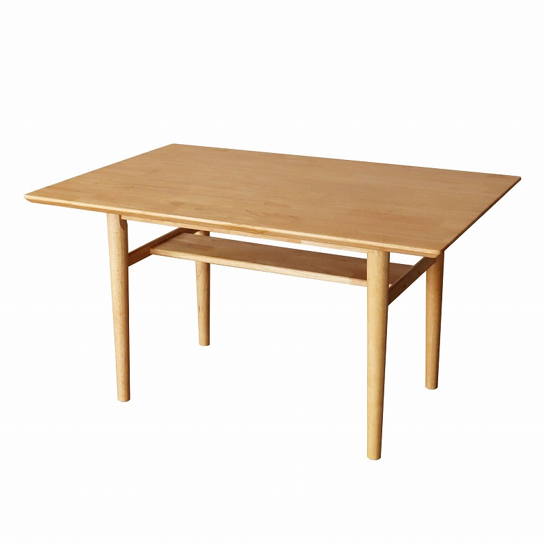 テーブル ダイニング ダイニングテーブル 天然木 無垢 収納付き 幅120cm LDテーブル エイダ 全2色｜manacs｜02