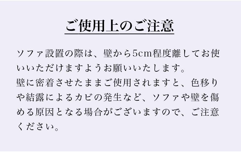 ３人掛け ソファ ジャンヌ3の機能