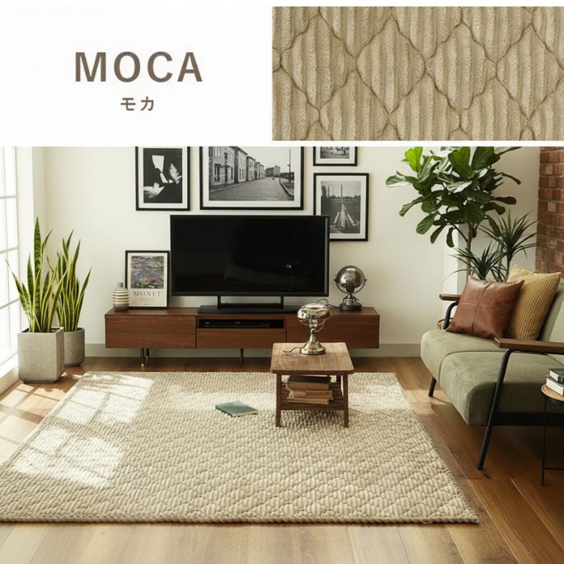 蓄熱ラグ フェリスのカラー