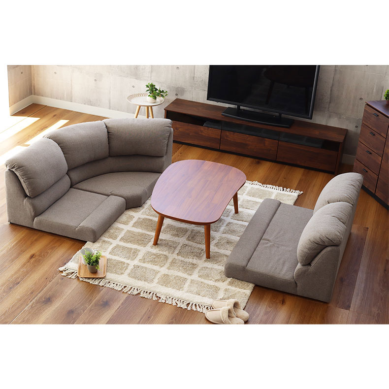 コーナー ソファ フラットの機能